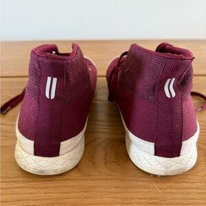 NOBULL Maroon High-Top Athletic Shoes